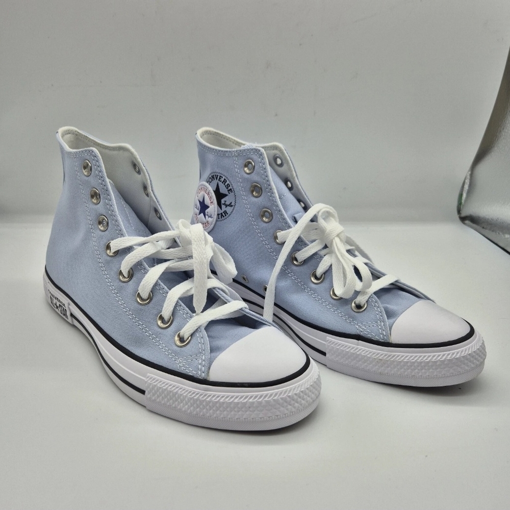 Converse Chuck Taylor All Star High Top Sneakers - Light Blue - Picture 3 of 12